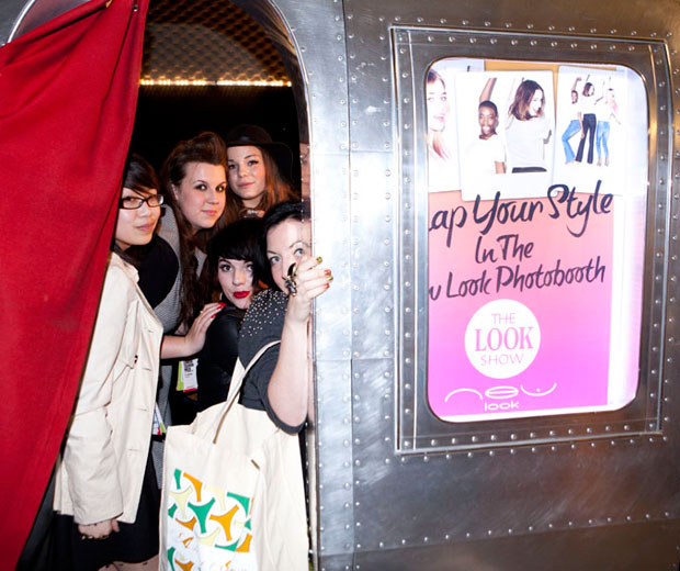 Are you in the picture? See all the snaps from The LOOK Show SS11 photbooth