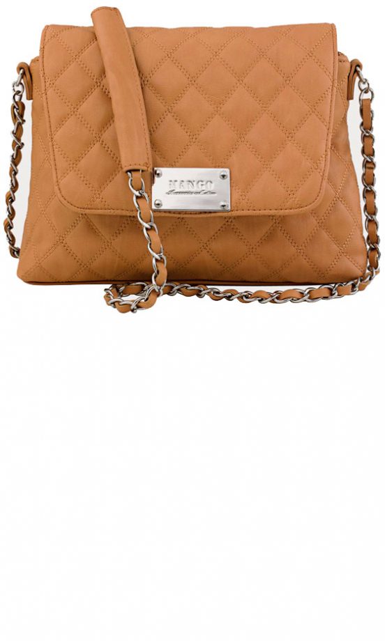 Mango Tan Quilted Bag, £29.90 - In Stores Only