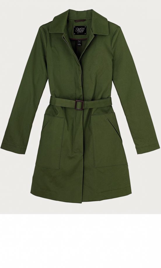 Mango Green Trench Coat, £109.90 - In Stores Only