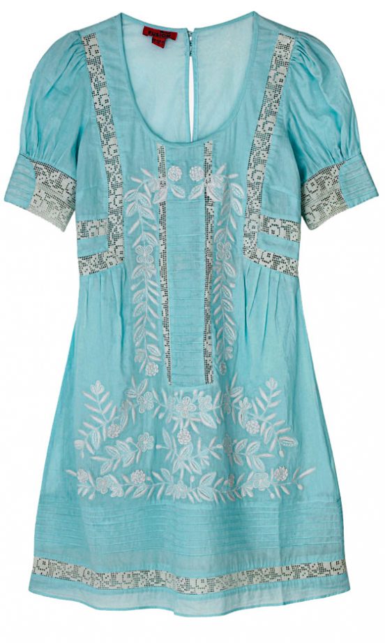 Monsoon Blue Dress, £65 - In Stores Only