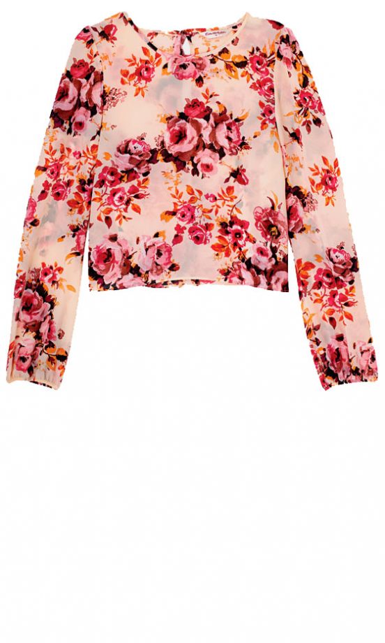 Miss Selfridge Floral Top, £32