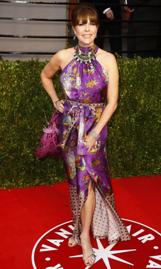 Rita Wilson At The Vanity Fair Oscar After-Party 2011