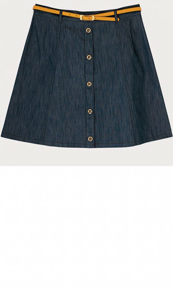 River Island Denim Skirt, £29.99- In Stores Only