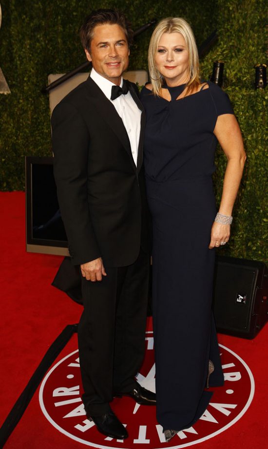 Rob Lowe And Wife Sheryl Berkoff At The Vanity Fair Oscar After-Party 2011