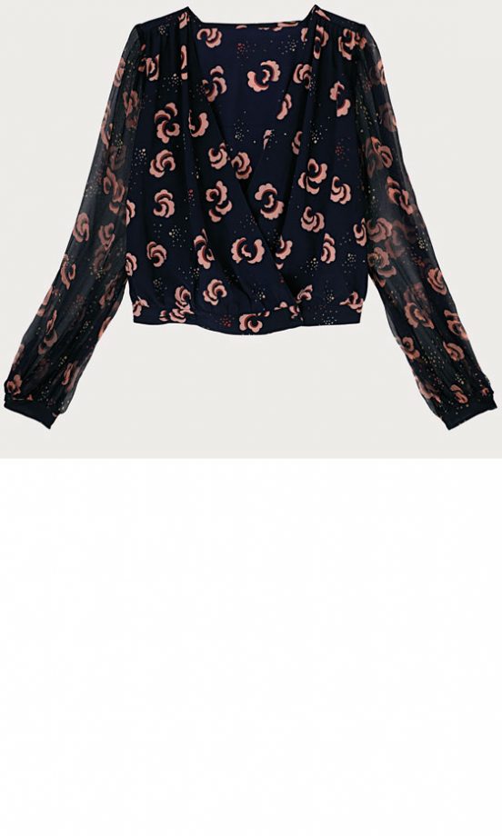 Topshop Floral Blouse, £36 - In Stores Only
