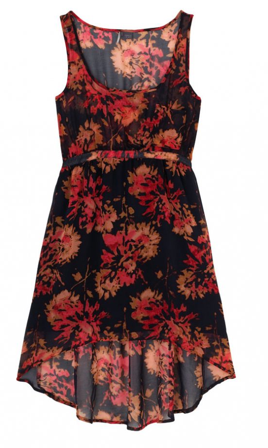 Sparkle & Fade Printed Hi Low Dress, £55