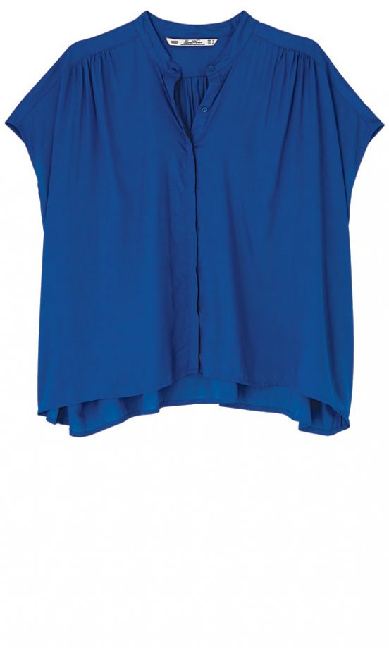 Zara Blue Top, £29.99 - In Stores Only