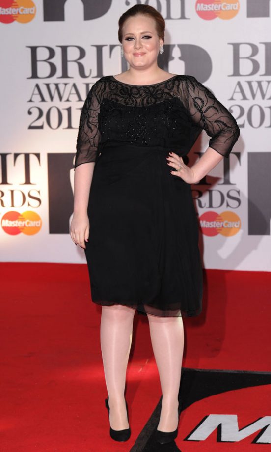 Adele At The Brit Awards 2011