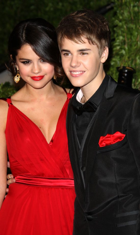 Selena Gomez And Justin Bieber At The Vanity Fair Oscar After-Party 2011