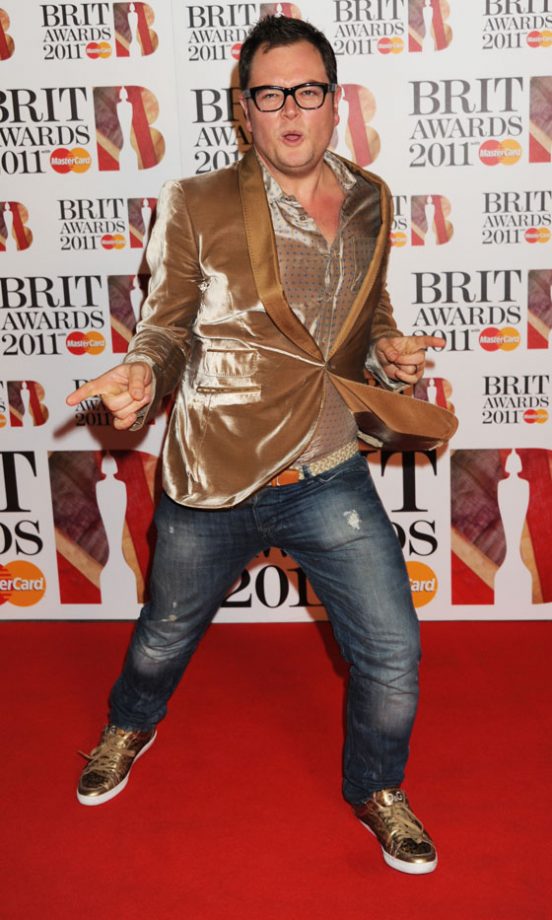 Alan Carr At The Brit Awards 2011