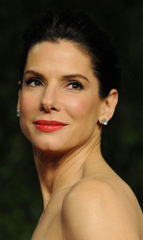 Sandra Bullock At The Vanity Fair Oscar After-Party 2011