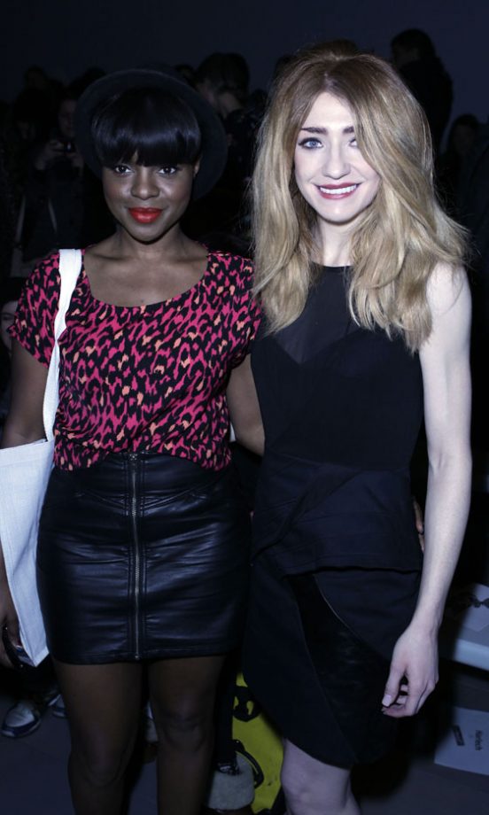 Keisha Buchanan And Nicola Roberts At The Bora Aksu Autumn/Winter 2011 Fashion Show