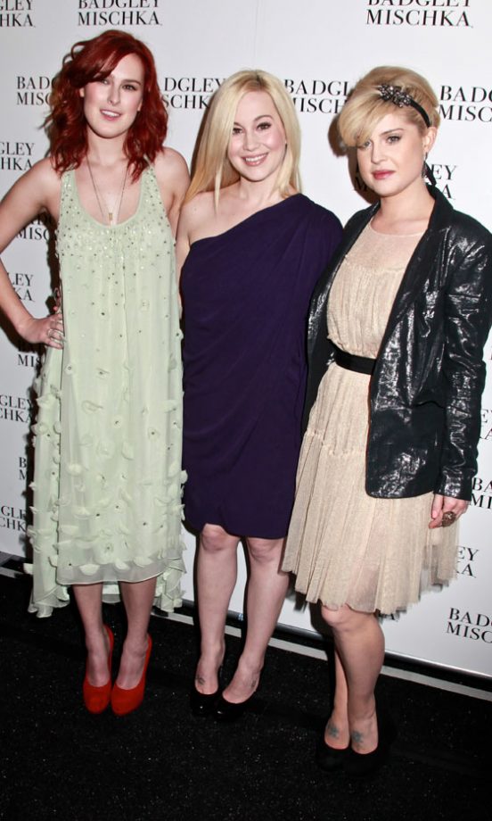 Rumer Willis, Kellie Pickler And Kelly Osbourne At The Badgley Mischka Autumn/Winter 2011 Fashion Show