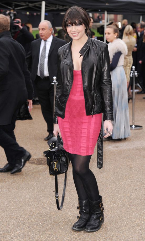 Daisy Lowe At The Burberry Autumn/Winter 2011 Fashion Show