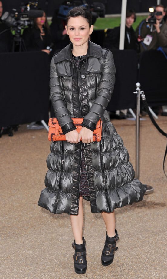 Rachel Bilson At The Burberry Autumn/Winter 2011 Fashion Show
