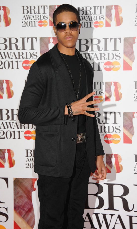 Chipmunk At The Brit Awards 2011