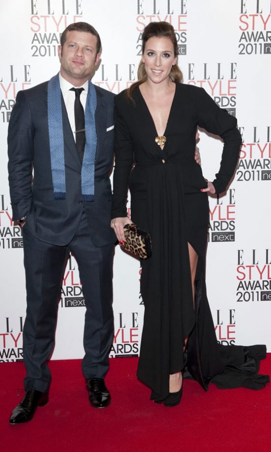 Dermot O'Leary And Dee Koppang At The Elle Style Awards 2011