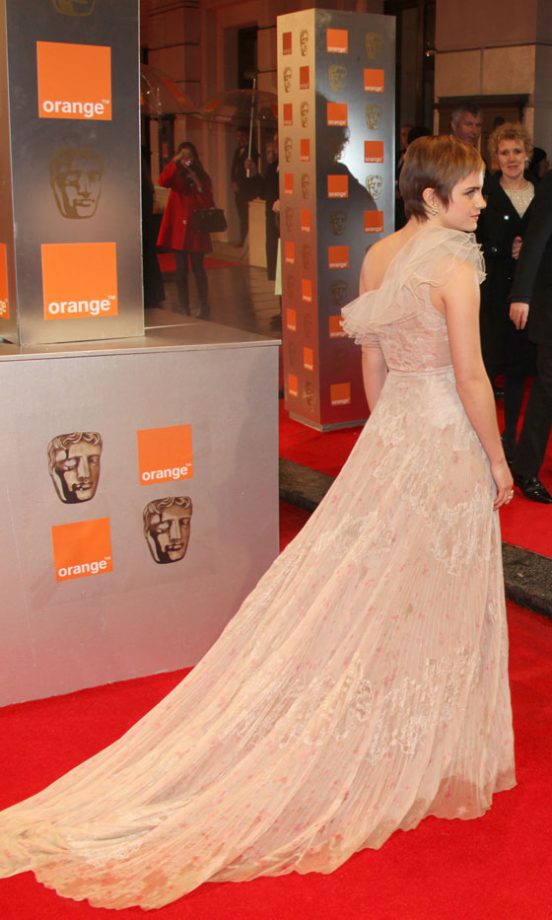 Emma Watson At The Bafta Awards 2011