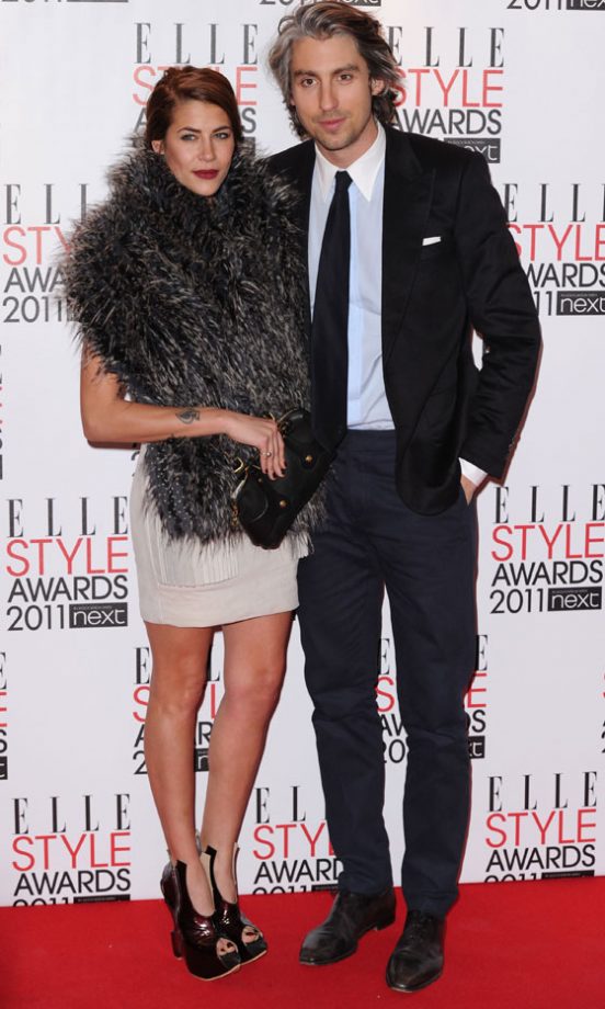 George Lamb And Karima Adebibe At The Elle Style Awards 2011