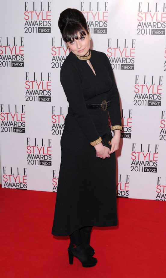 Gizzi Erskine At The Elle Style Awards 2011