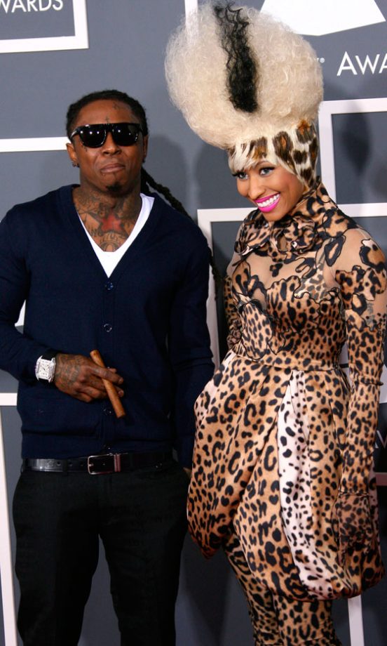 Lil Wayne And Nicki Minaj At The Grammy Awards 2011
