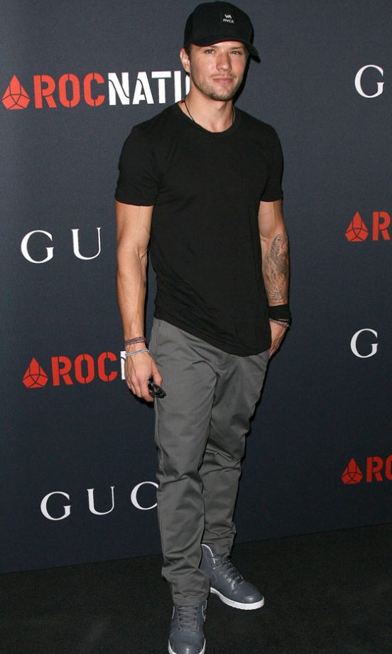 Ryan Phillippe At The Gucci And RocNation Pre-Grammys Party, 2011