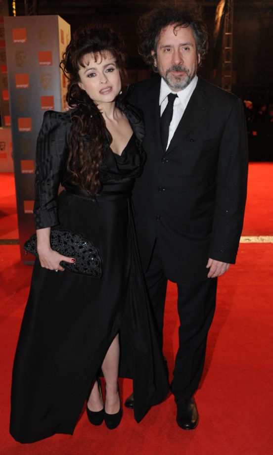 Helena Bonham Carter And Tim Burton At The Bafta Awards 2011