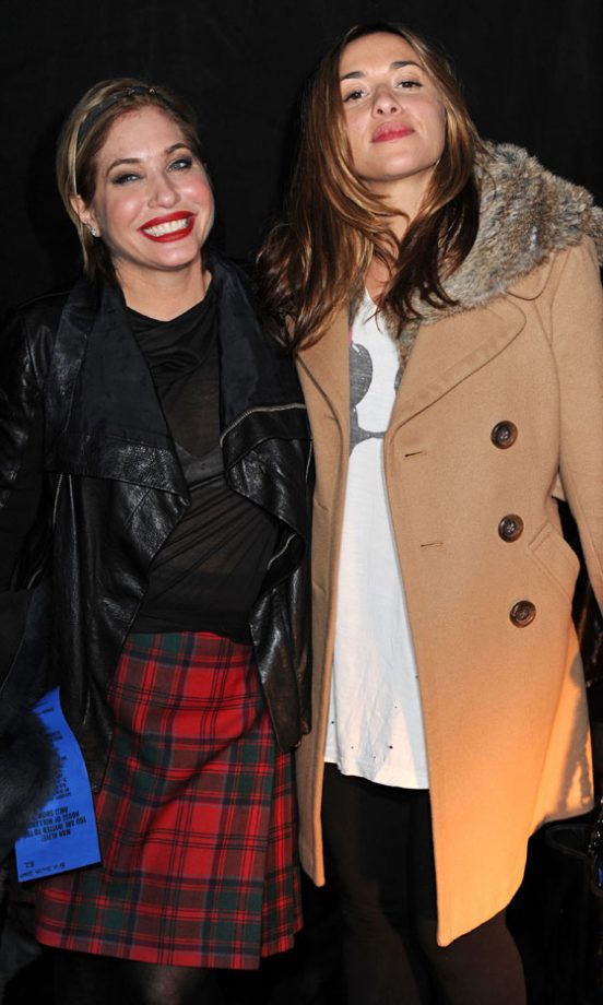Brix Smith-Start And Melanie Blatt At The House Of Holland Autumn/Winter 2011 Fashion Show