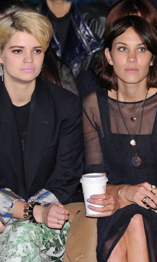 Pixie Geldof And Alexa Chung At The House Of Holland Autumn/Winter 2011 Fashion ShowAt The House Of Holland Autumn/Winter 2011 Fashion Show