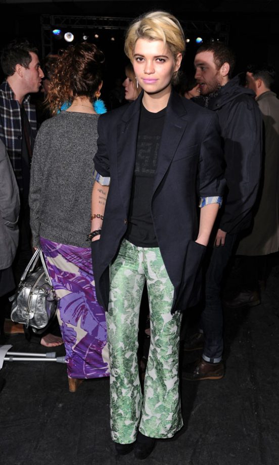 Pixie Geldof At The Issa Autumn/Winter 2011 Fashion Show