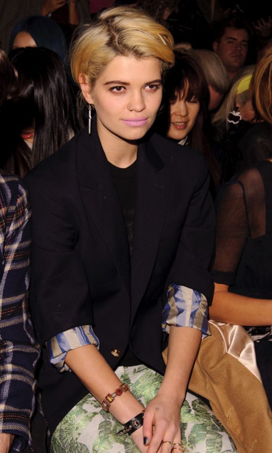 Pixie Geldof At The Issa Autumn/Winter 2011 Fashion Show