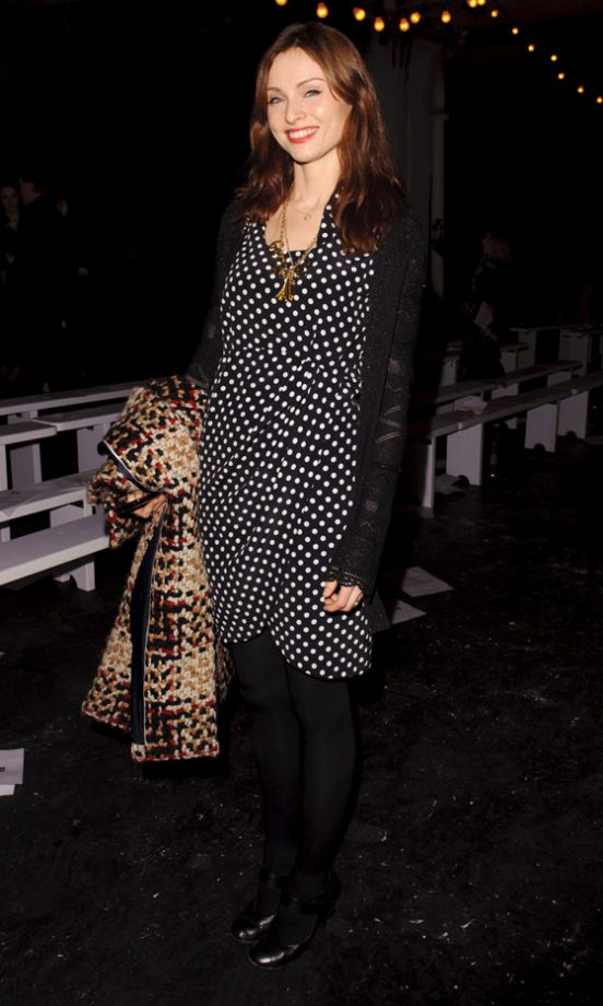 Sophie Ellis-Bextor At The Issa Autumn/Winter 2011 Fashion Show