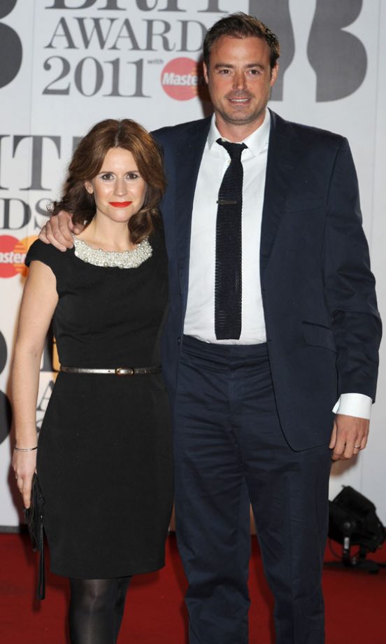 Emma B and Jamie Theakston At The Brit Awards 2011