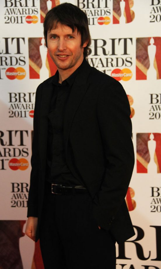 James Blunt At The Brit Awards 2011
