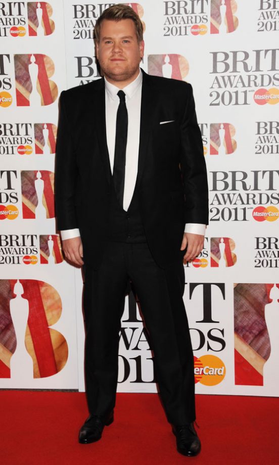 James Corden At The Brit Awards 2011