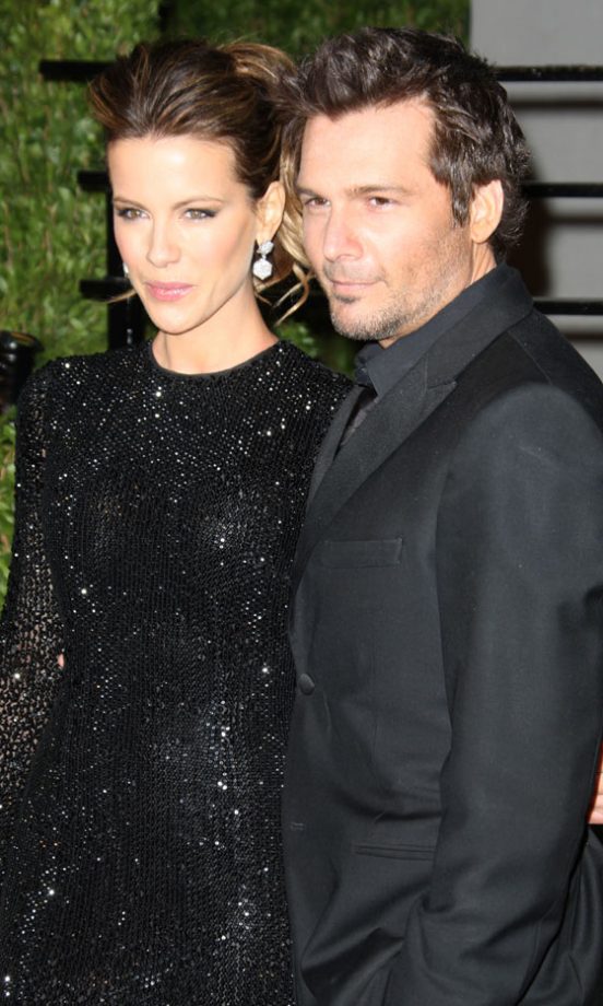 Kate Beckinsale And Len Wiseman At The Vanity Fair Oscar After-Party 2011
