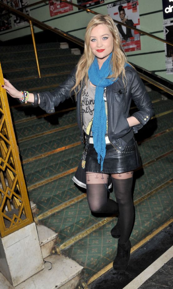 Laura Whitmore At The NME Awards 2011
