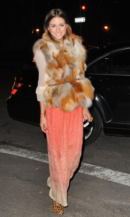 Olivia Palermo Outside The Lincoln Center At New York Fashion Week