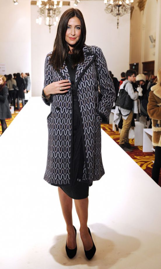 Lisa Snowdon At The Triumph Autumn/Winter 2011 Fashion Show