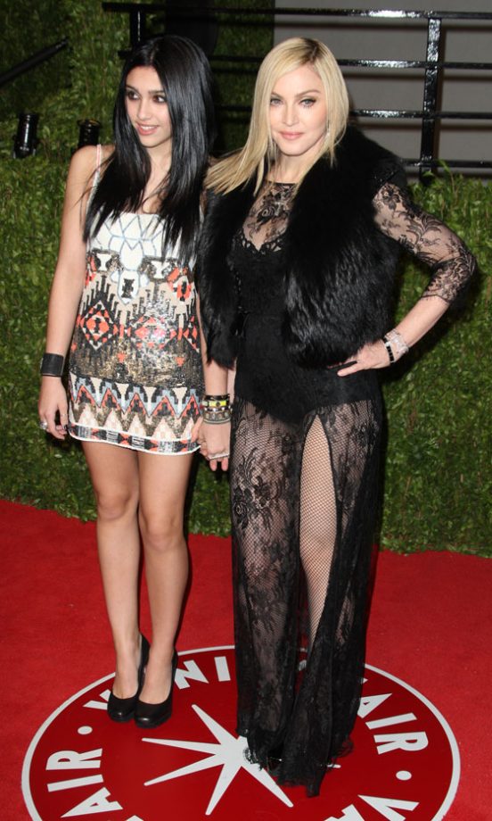 Lourdes Maria Ciccone Leon And Madonna At The Vanity Fair Oscar After-Party 2011