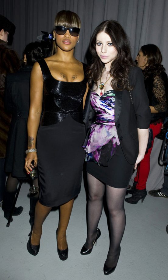 Eve And Michelle Trachtenberg At The Marchesa Autumn/Winter 2011 Fashion Show