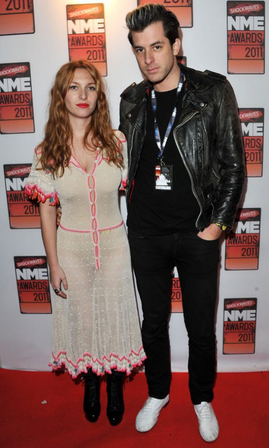 Josephine De La Baume And Mark Ronson At The NME Awards 2011