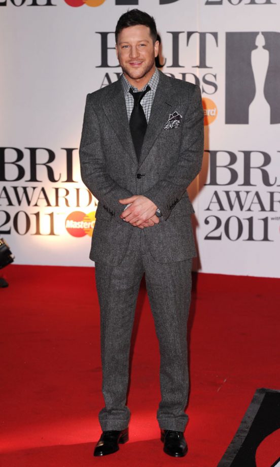 Matt Cardle At The Brit Awards 2011