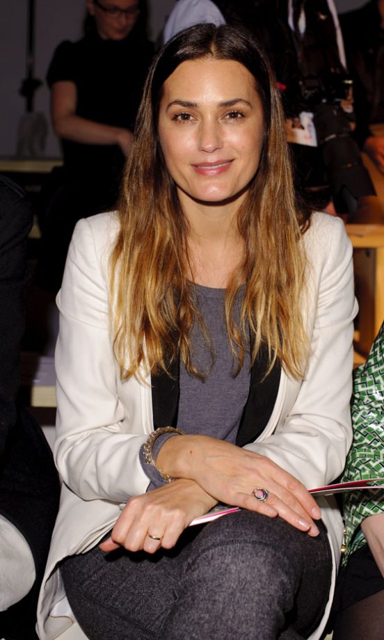 Yasmin Le Bon At The Matthew Williamson Autumn/Winter 2011 Fashion Show