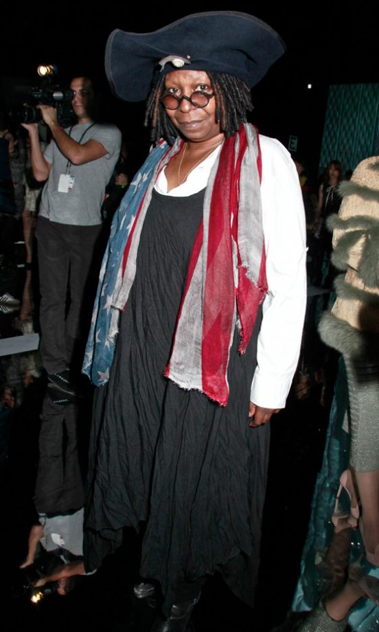 Whoopi Goldberg At The Marc Jacobs Autumn/Winter 2011 Fashion Show