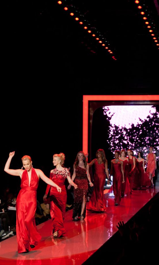 Natasha Bedingfield Leads The Celebs At The Heart Truth's Red Dress Fashion Show 2011