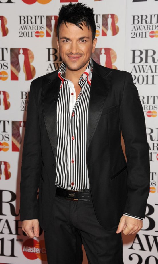 Peter Andre At The Brit Awards 2011