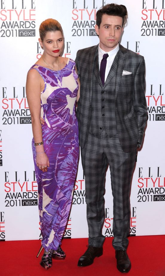Pixie Geldof And Nick Grimshaw At The Elle Style Awards 2011