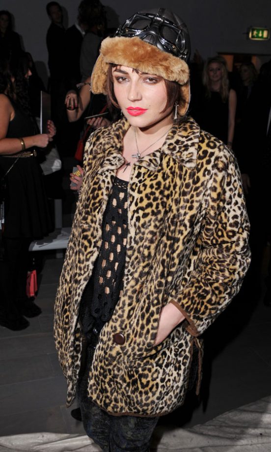 Lois Winstone At The PPQ Autumn/Winter 2011 Fashion Show