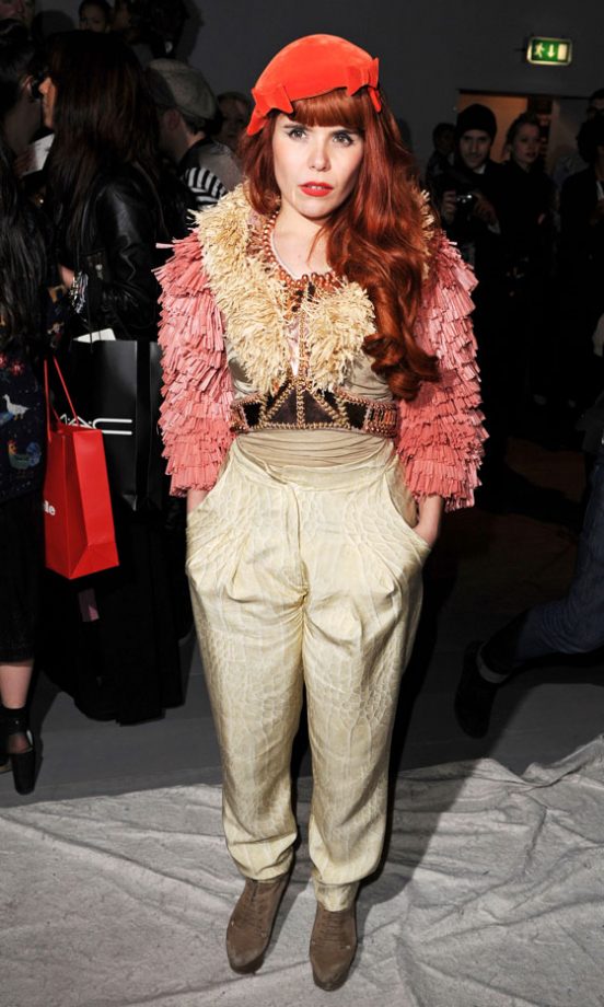 Paloma Faith At The PPQ Autumn/Winter 2011 Fashion Show